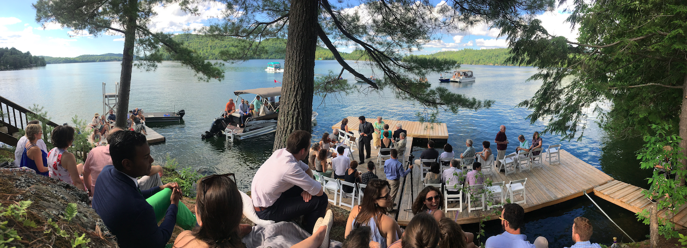 The view from the rocks