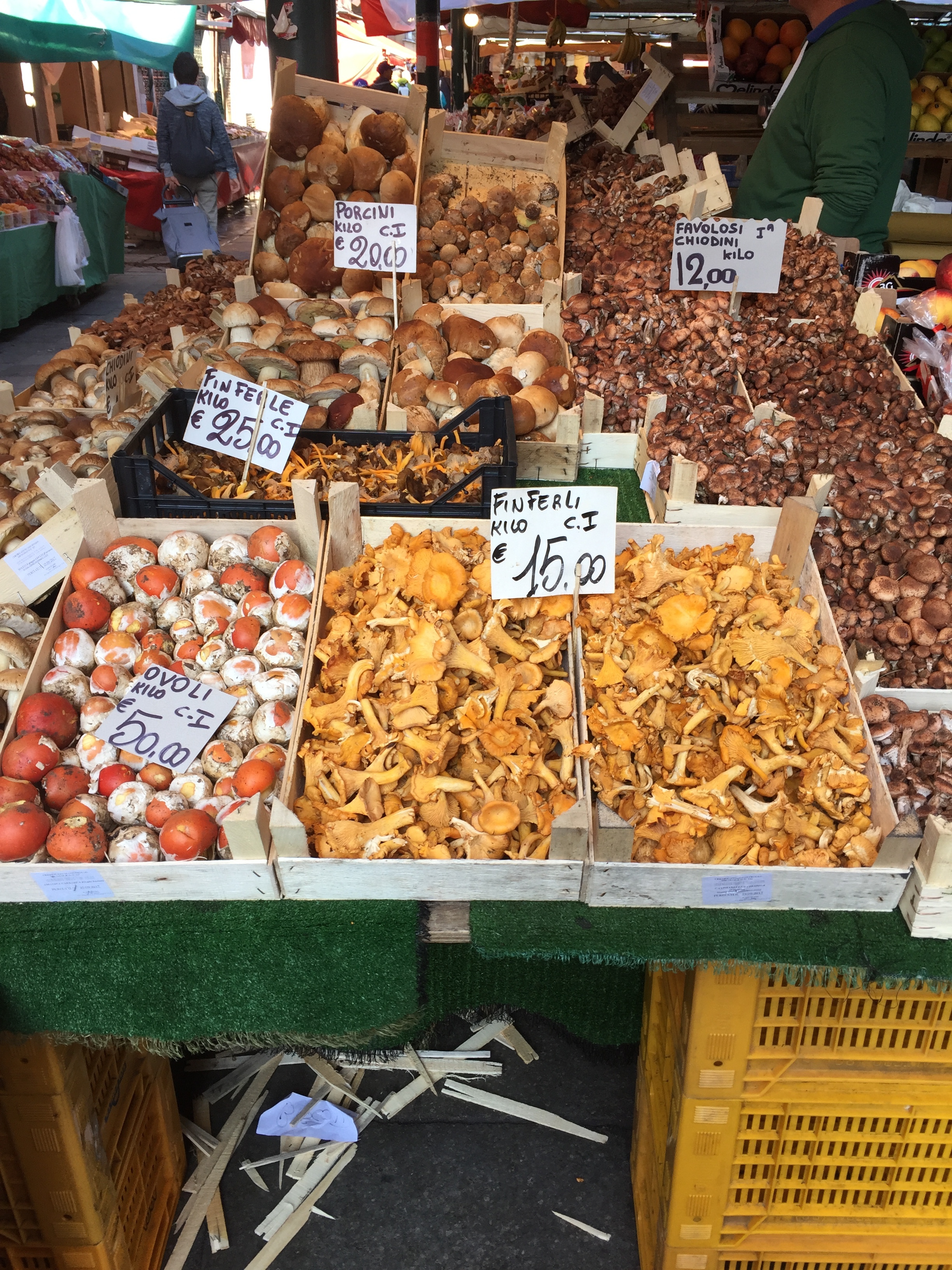 Fresh produce at the market