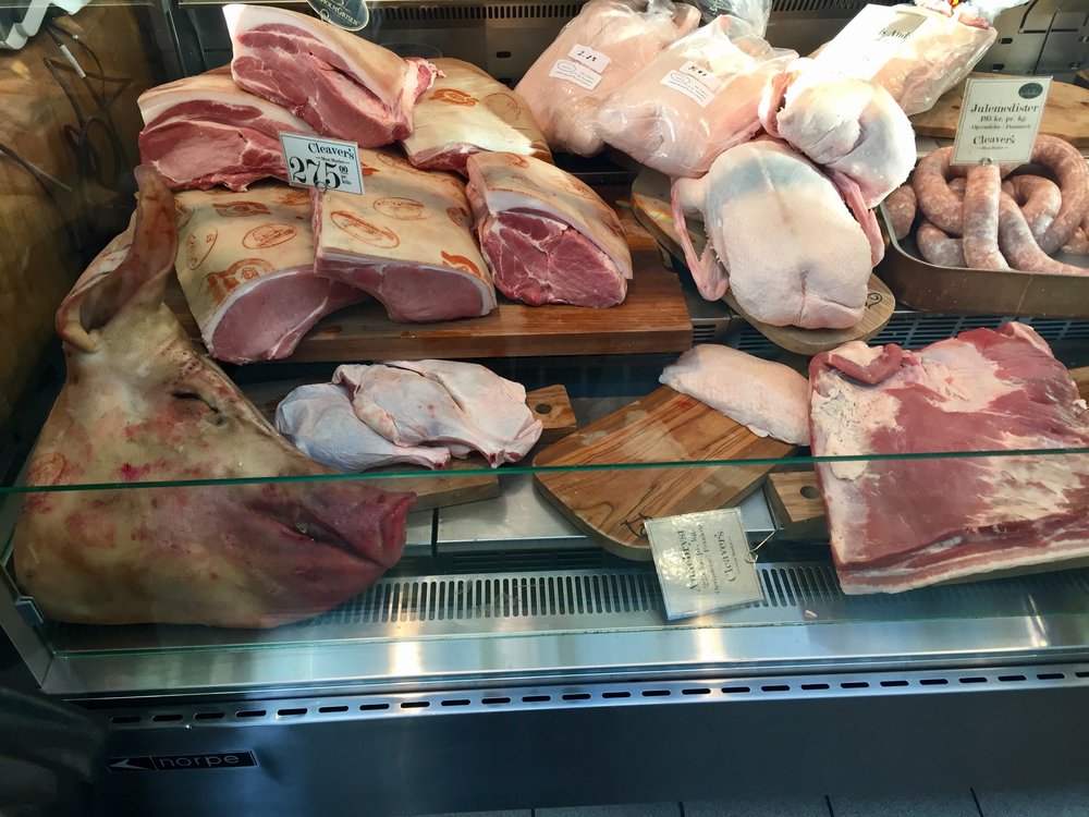 Meat counters have a different feel in Europe