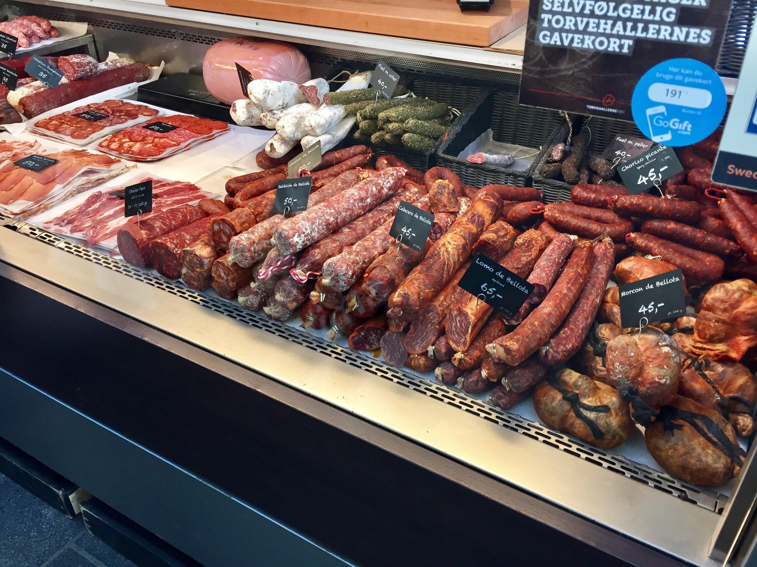 Meat counters have a different feel in Europe