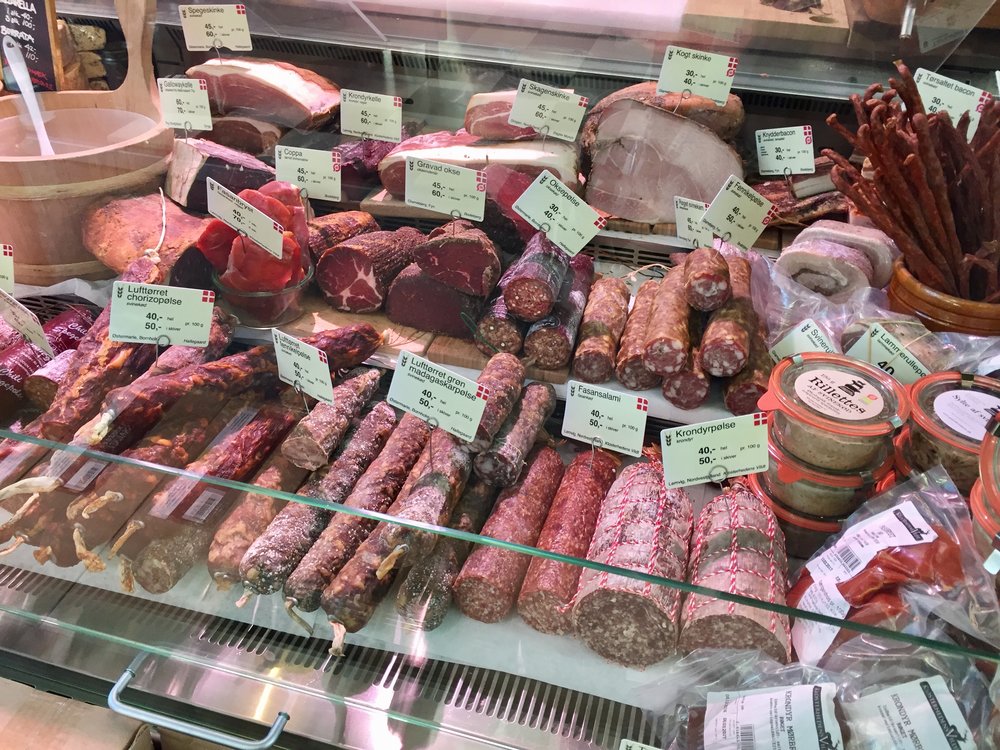 Meat counters have a different feel in Europe