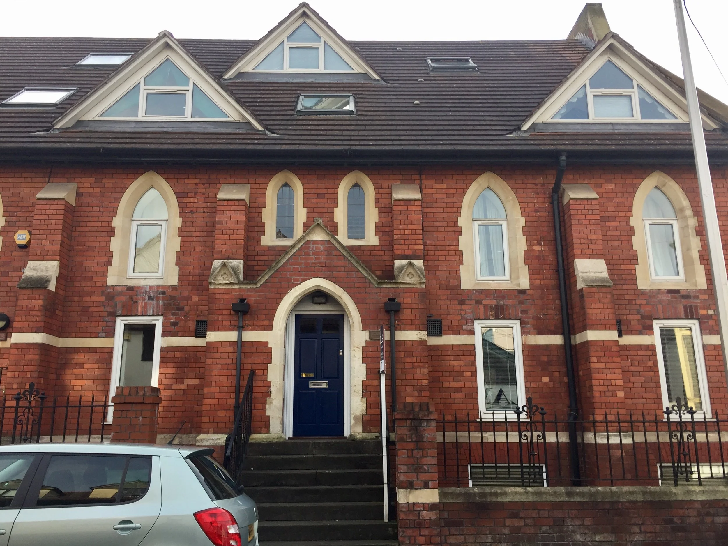 And the winner is! Chelsea and Sam's new apartment in this converted Parish Church