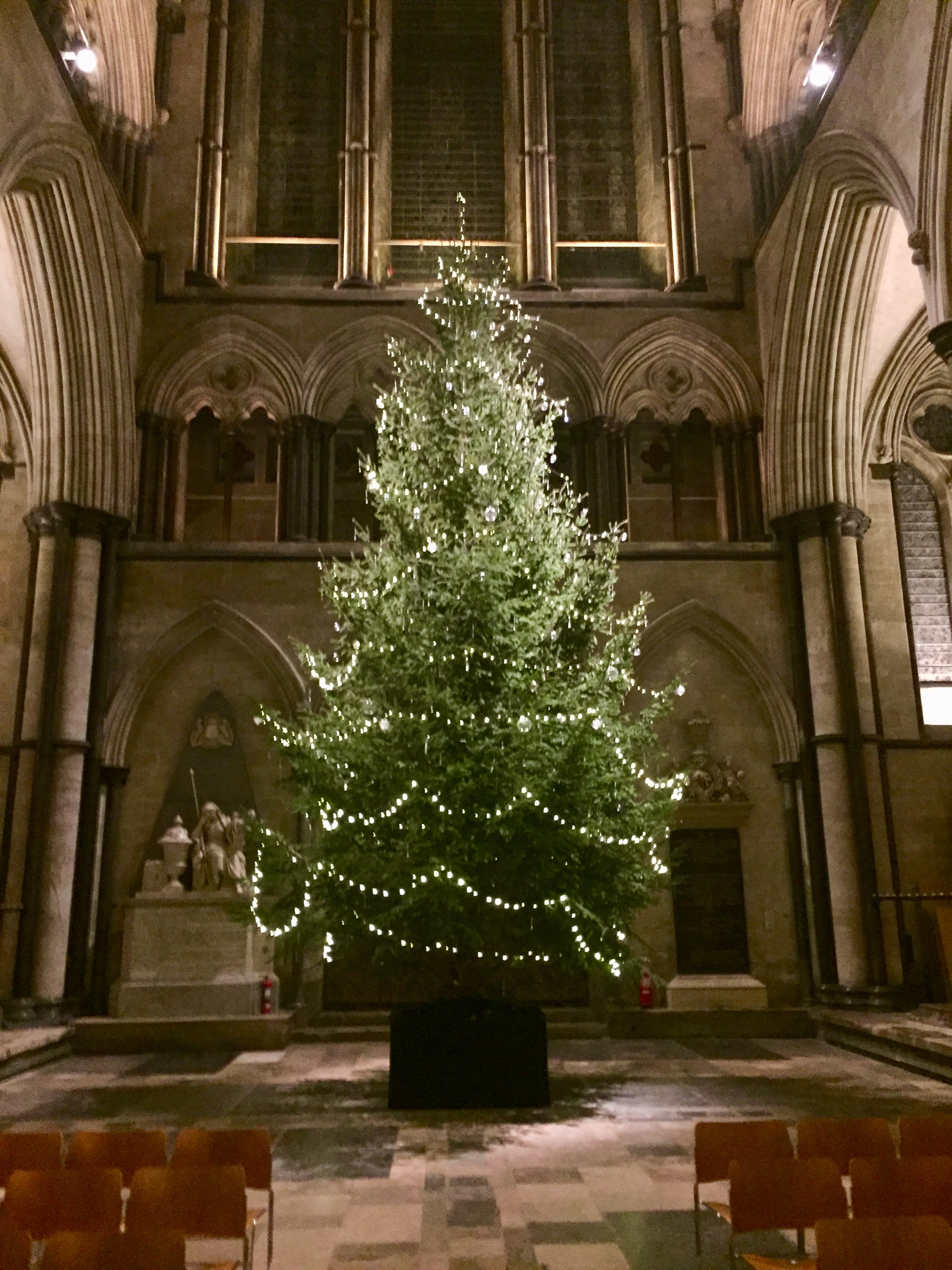Salisbury Cathedral Christmas Eve