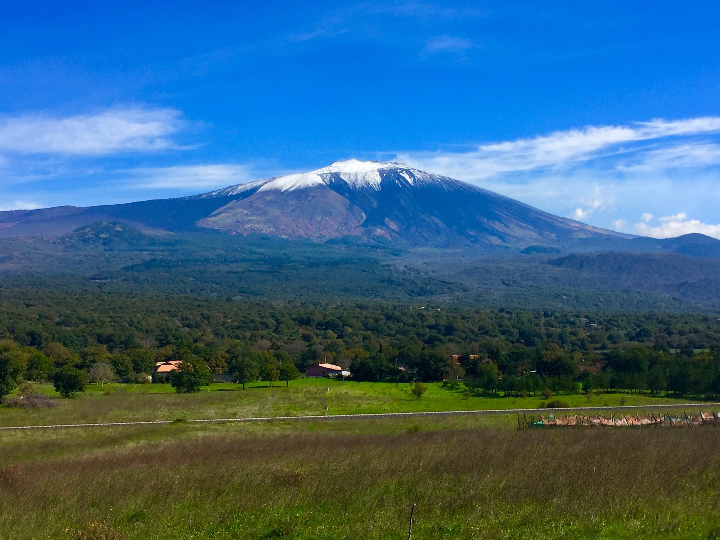 Mount Etna before the recent eruptions!