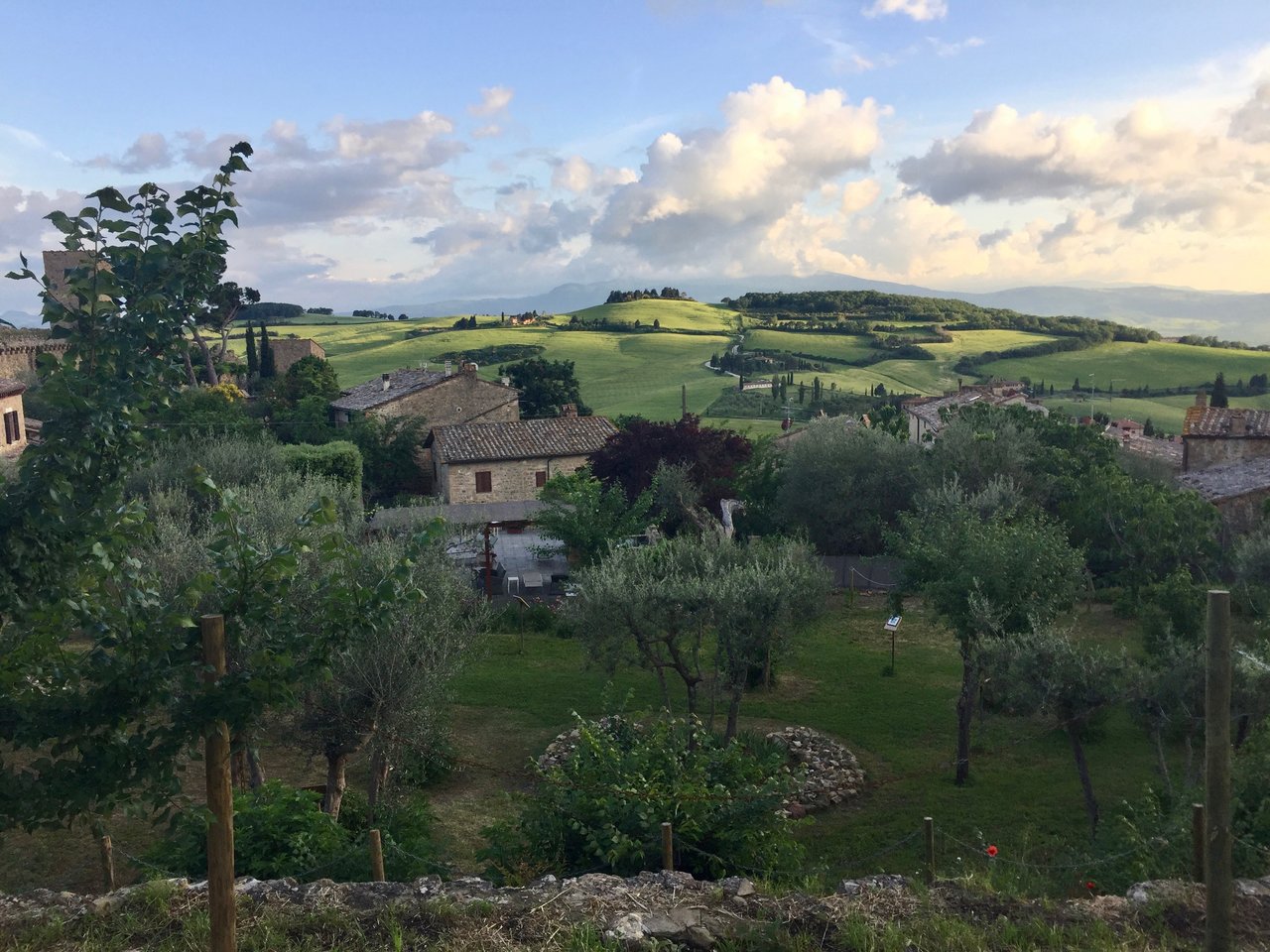 The beautiful Tuscan hills of the Val d’Orcia
