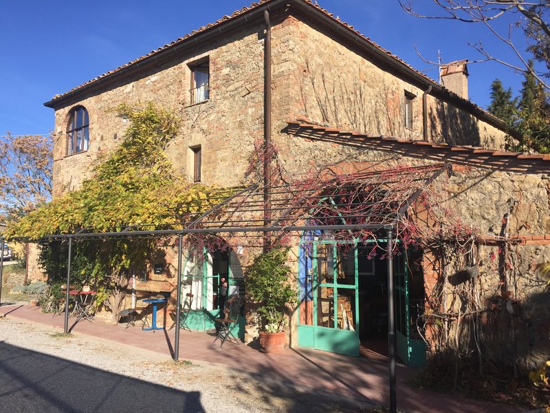 The farm house at Podere il Casale