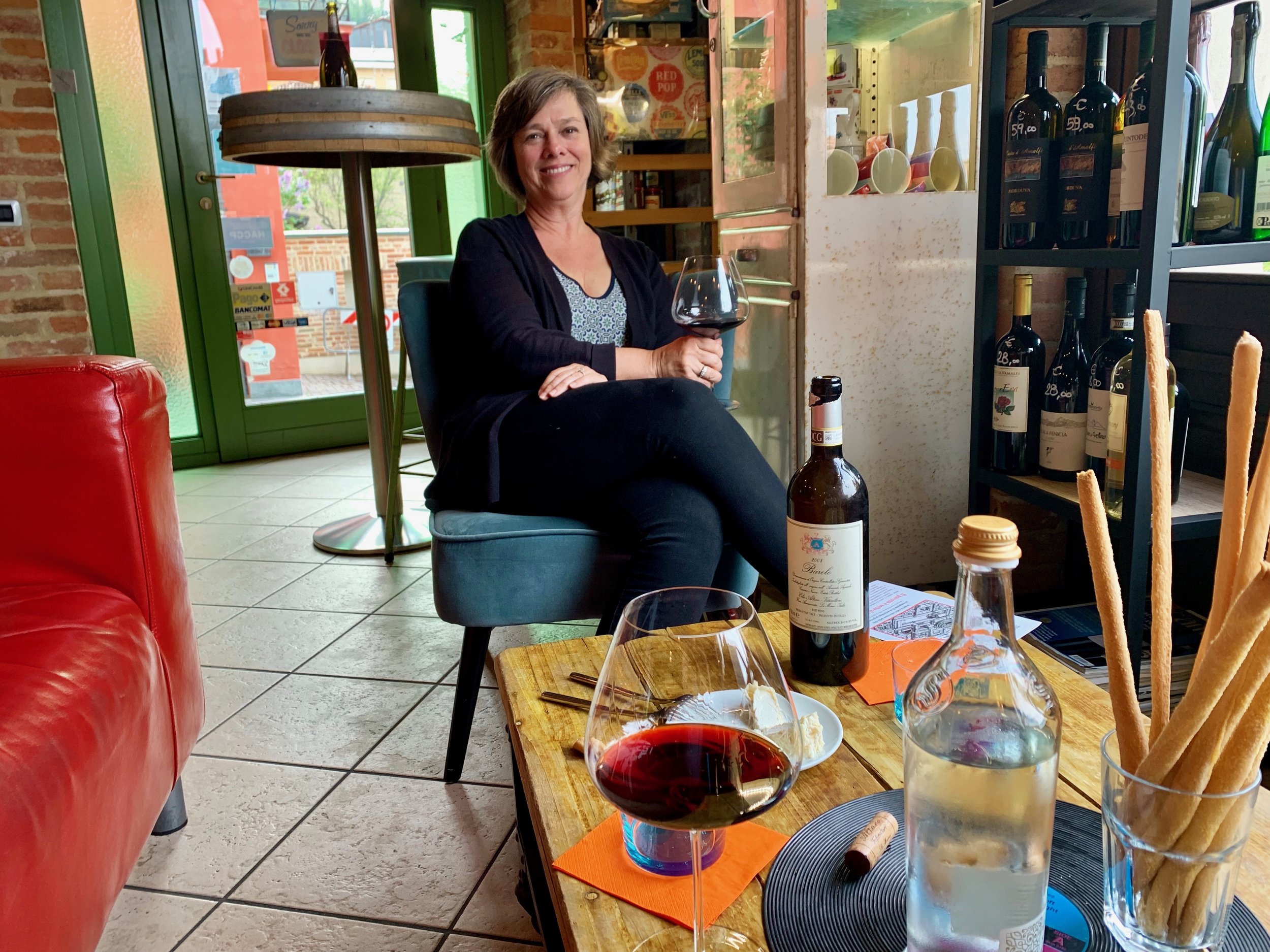 Drinking Barolo in Barolo is heaven