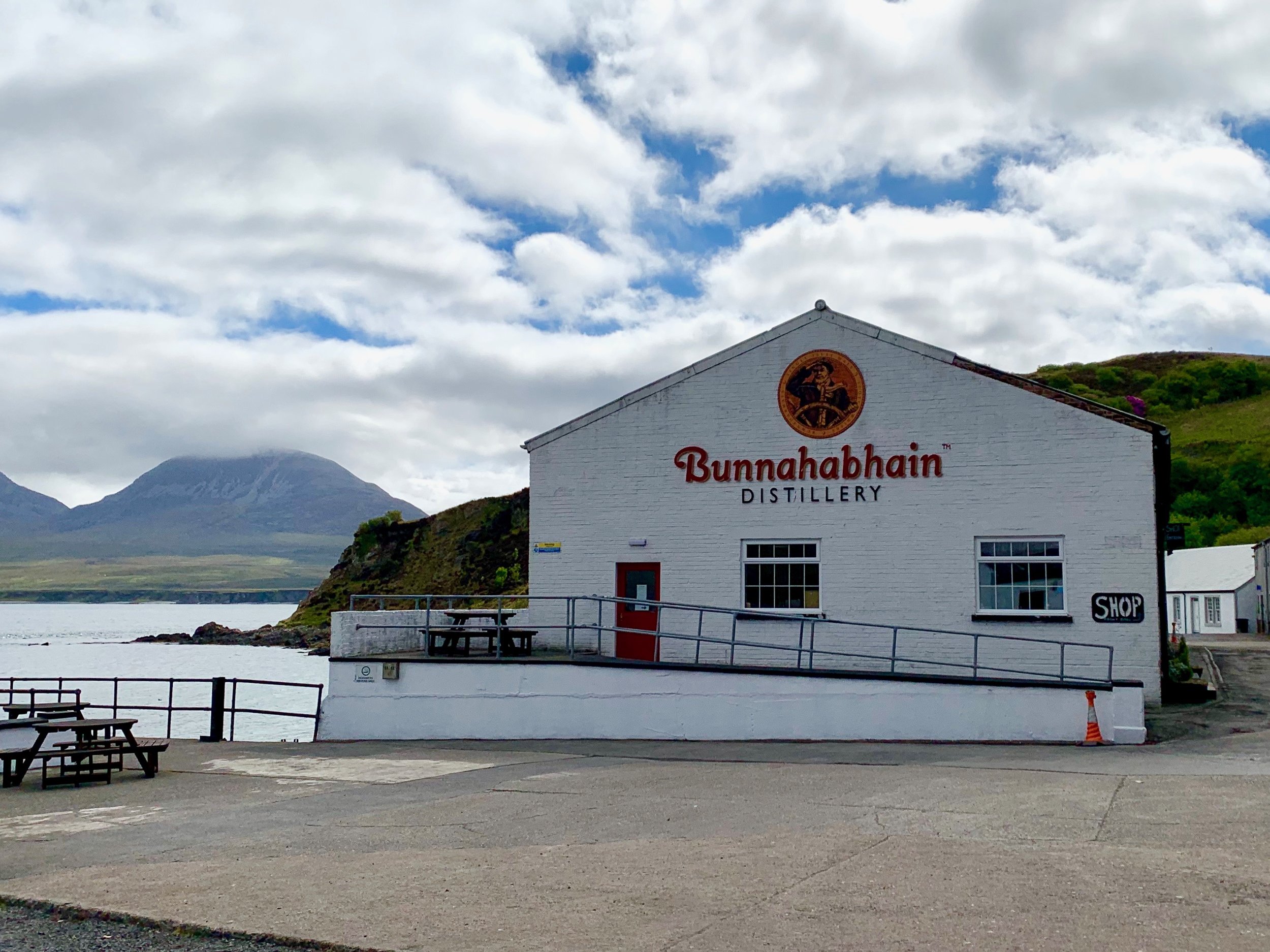 The Bunnahabhain Distillery on Islay, Scotland