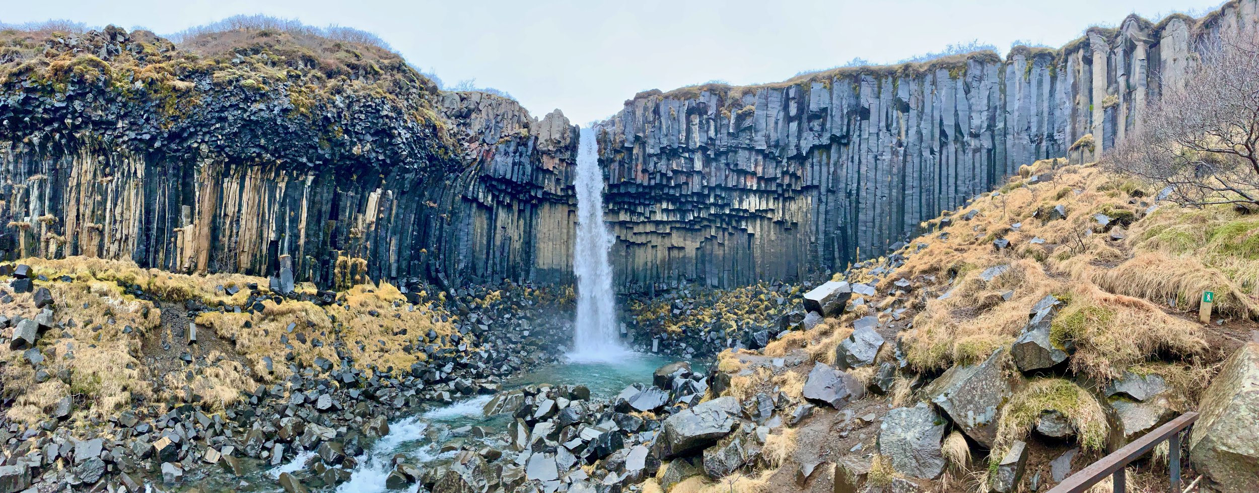 Svartifoss in Vatnajökull National Park, Iceland