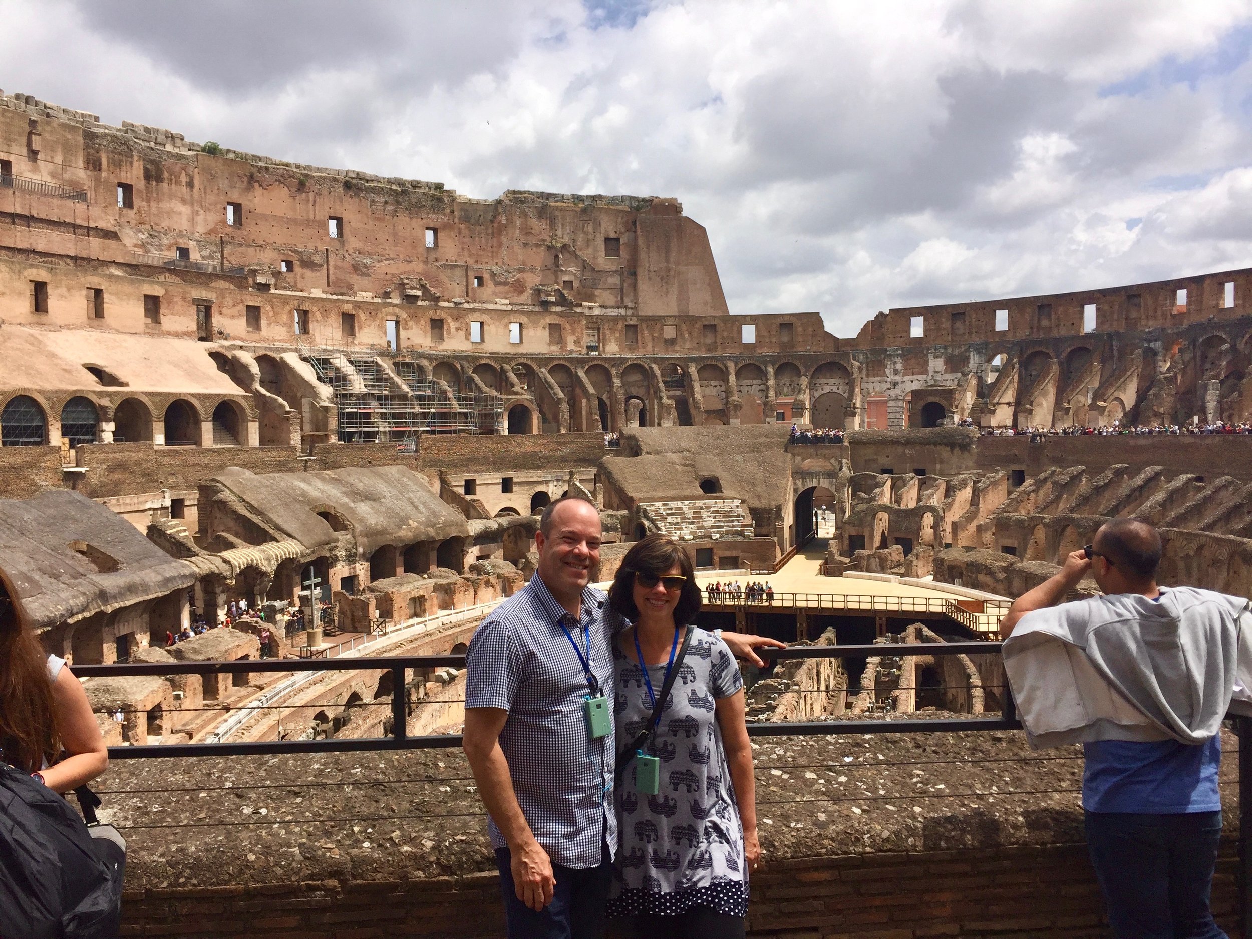 Inside the remarkable Roman Colosseum
