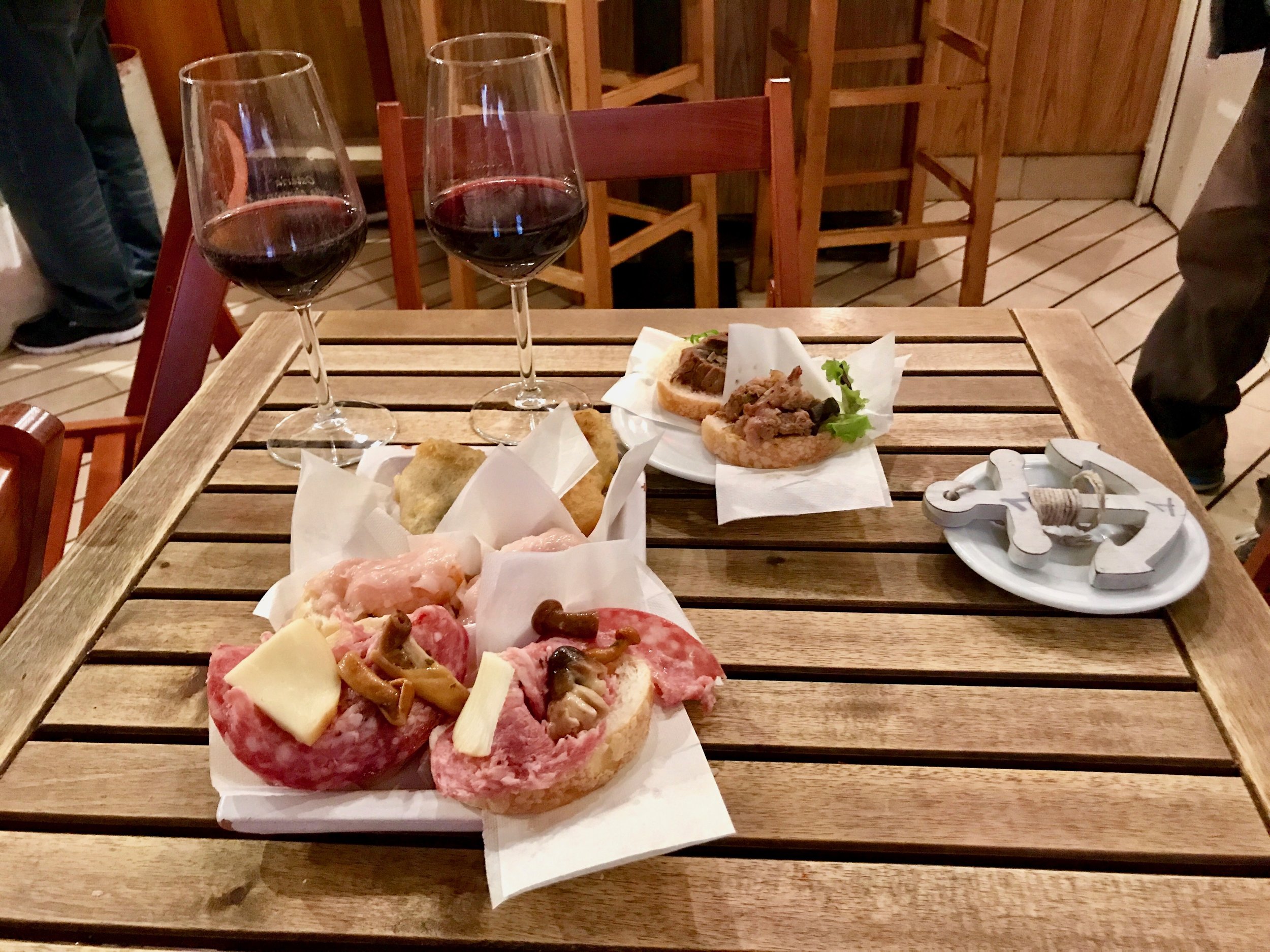 Cicchetti is a must!