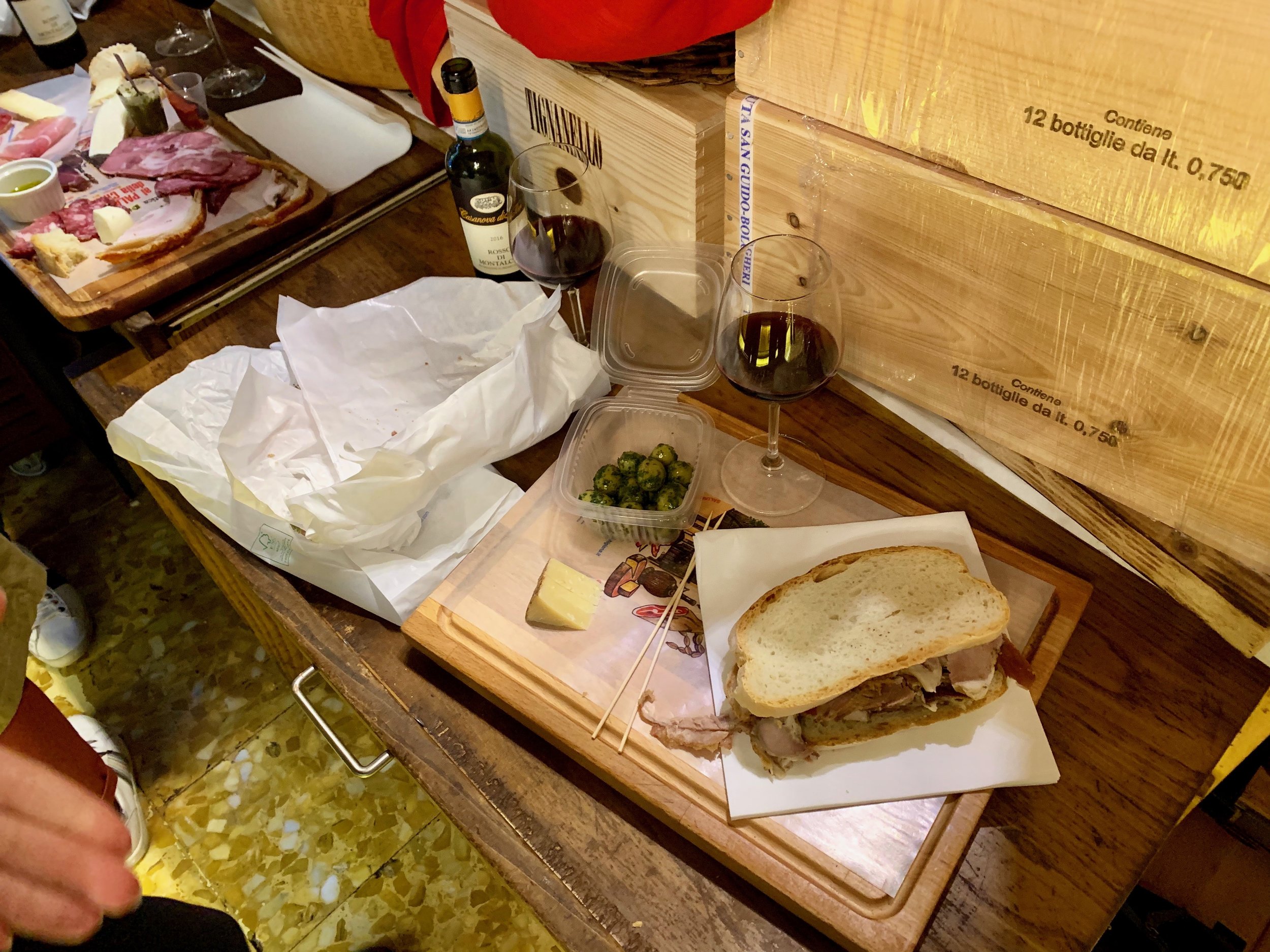 Pretty nice “school lunch”