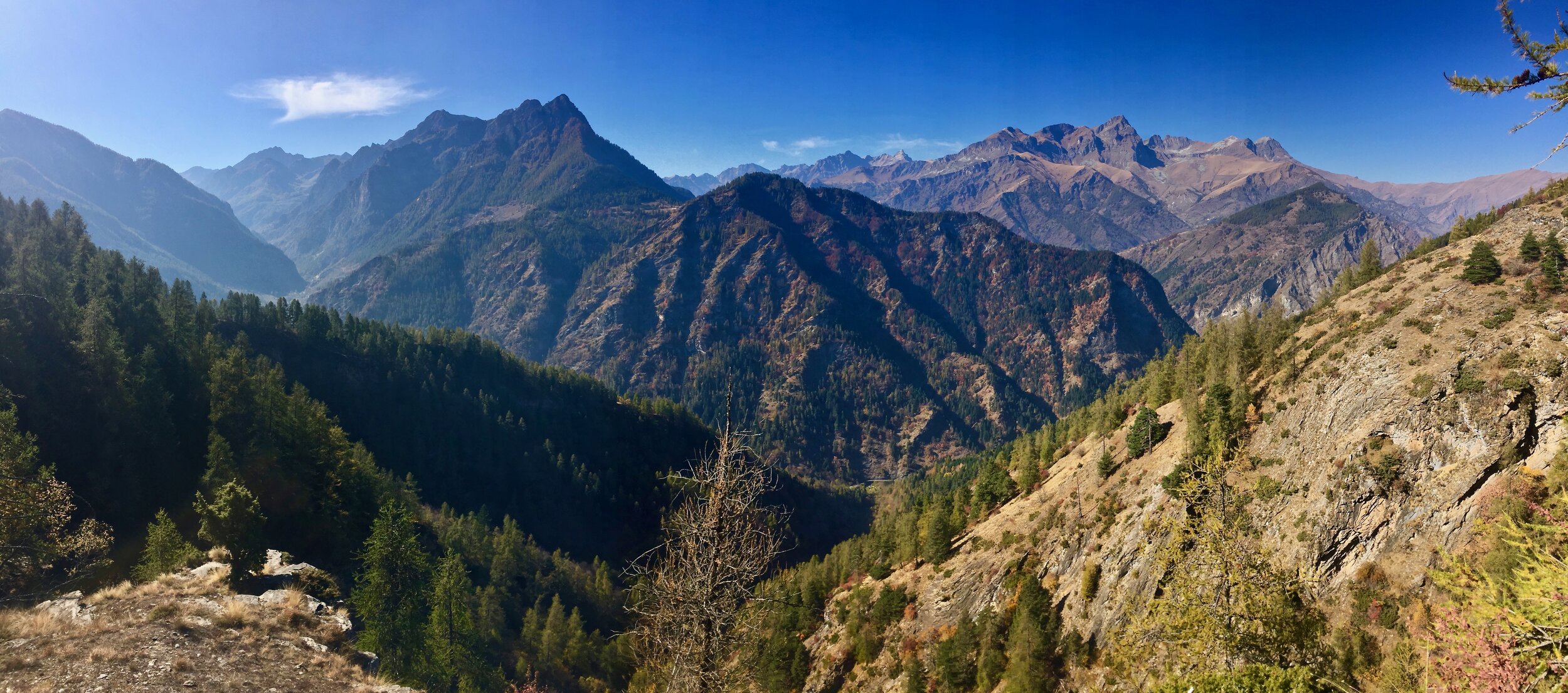 Hiking the Italian Alps in the Piedmont region
