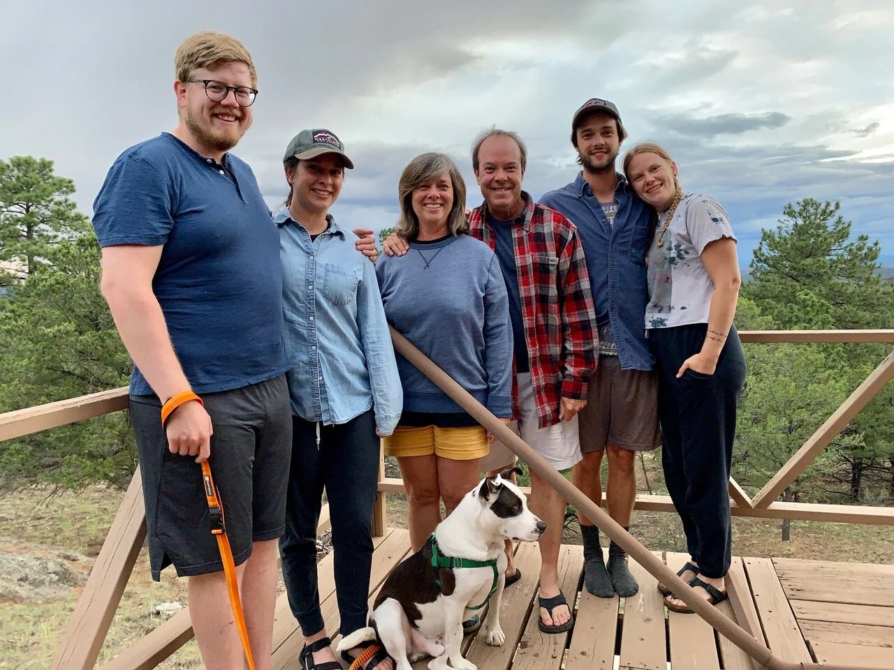 Nice to have the whole family together in Colorado