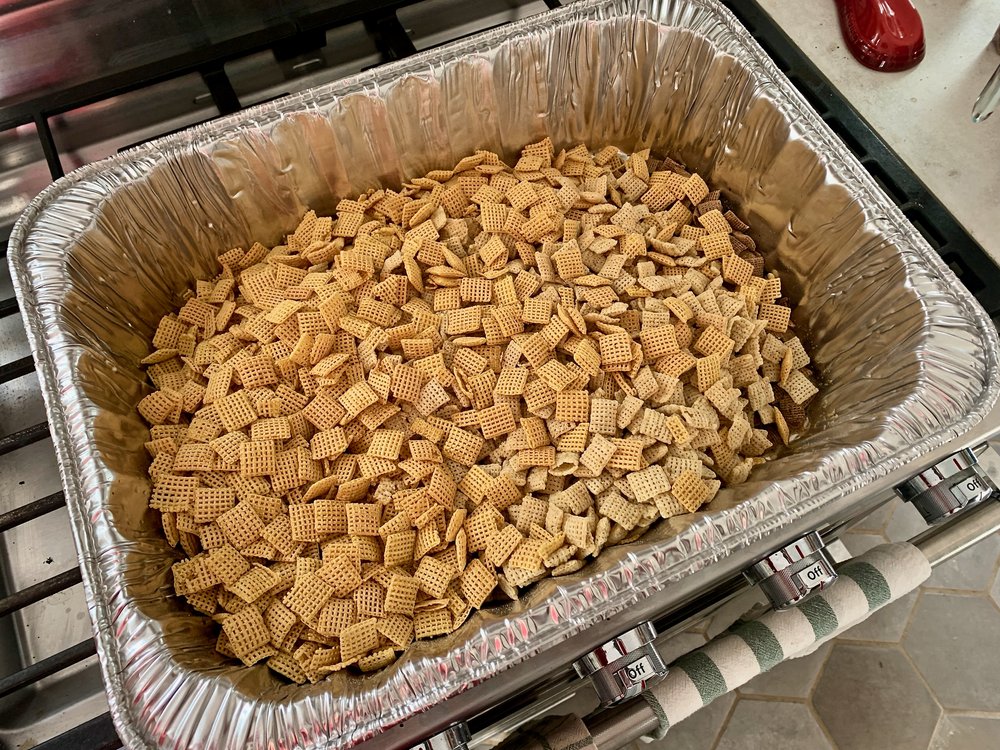 Add Corn and Rice Chex