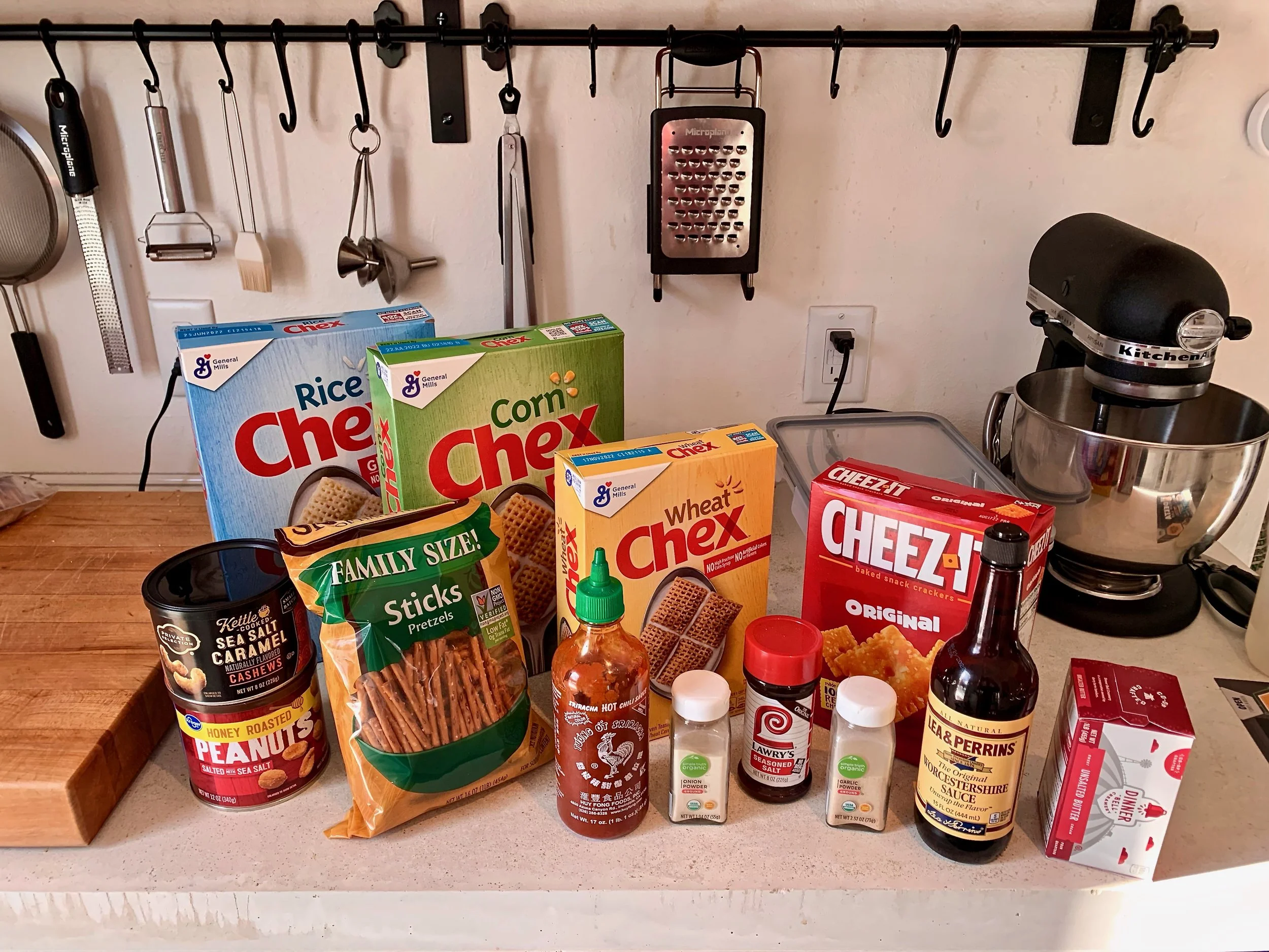 Greg’s Chex Mix for the Holidays