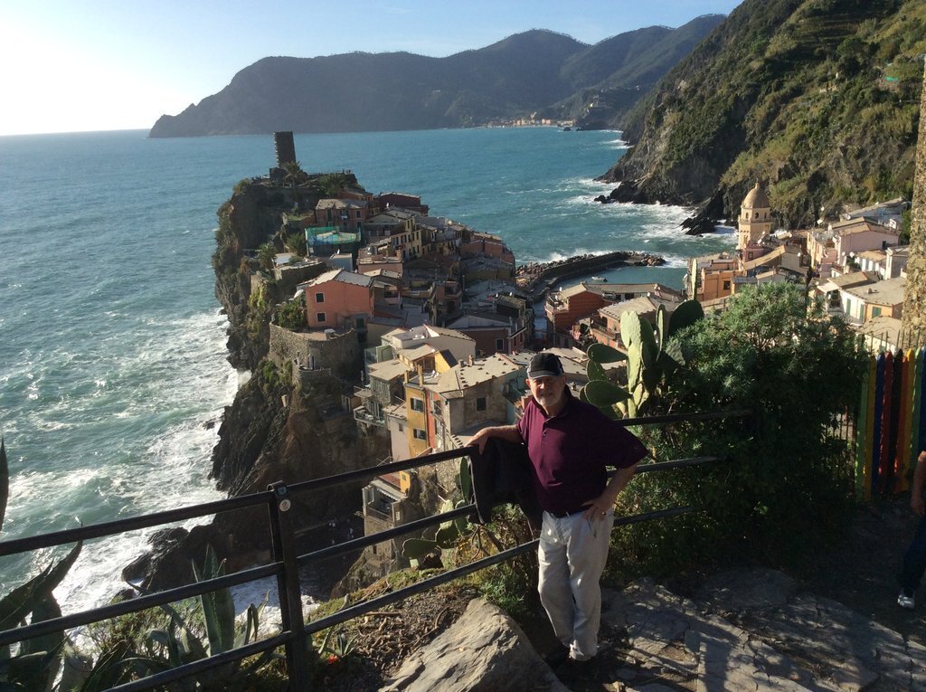 Brian S. in the Cinque Terre