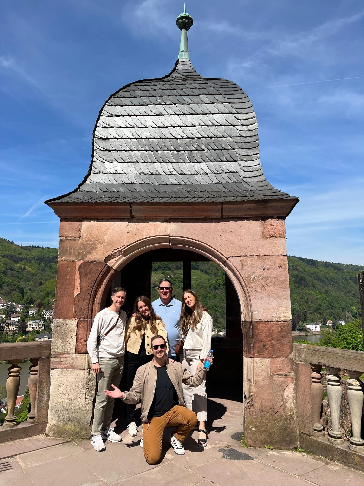 Beth P's Family in Weinheim, Germany
