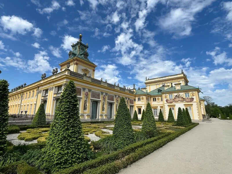 Wilanów Palace near Warsaw, Poland
