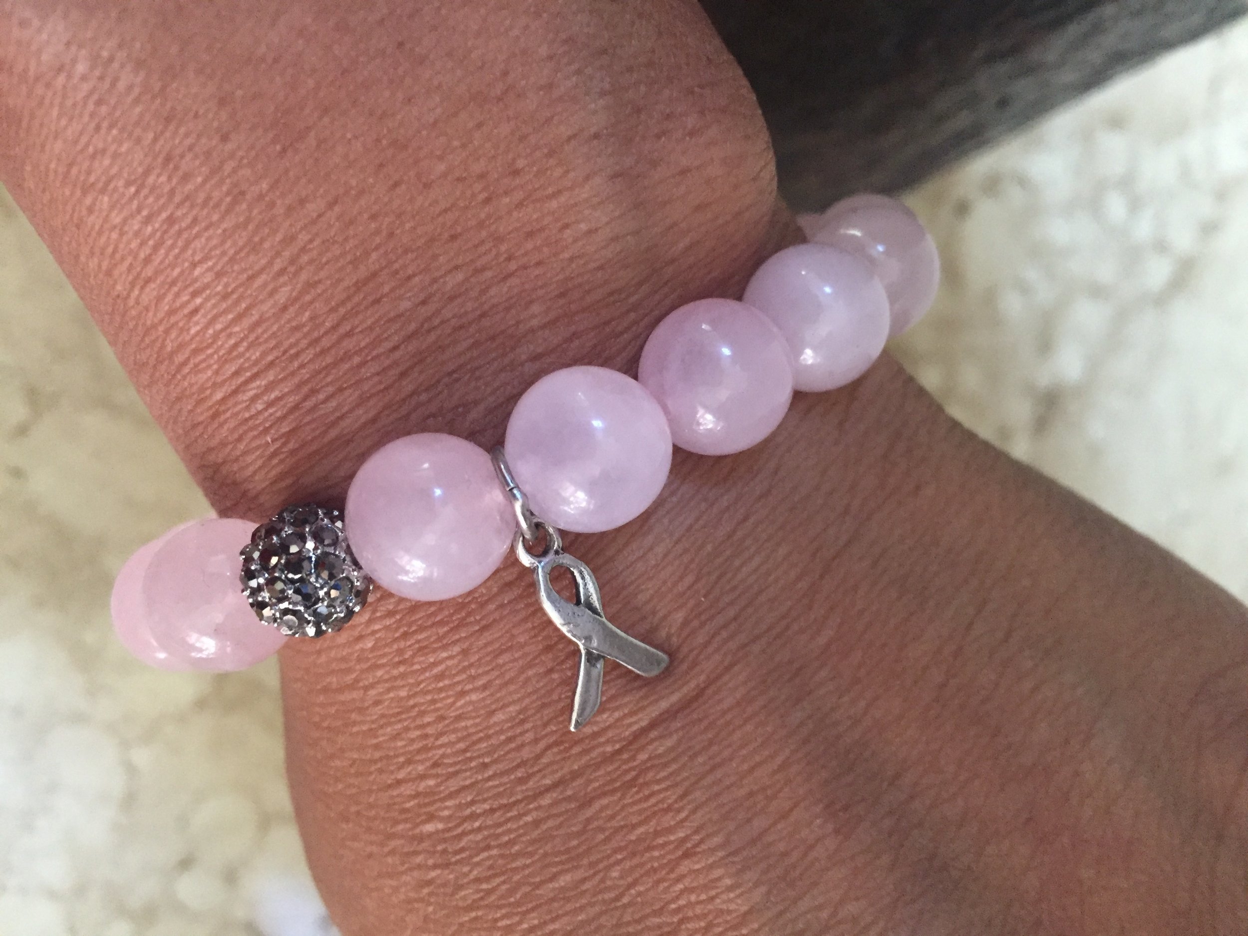 Vivacious Bracelet (Pink & Silver)