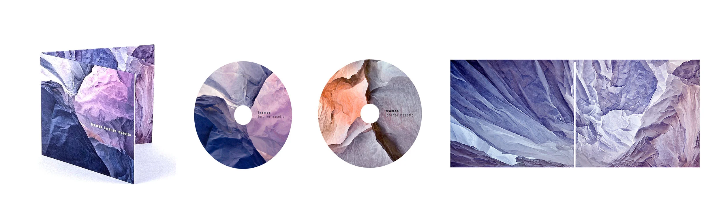 New Artwork for Lorenzo Masotto’s new album titled Frames