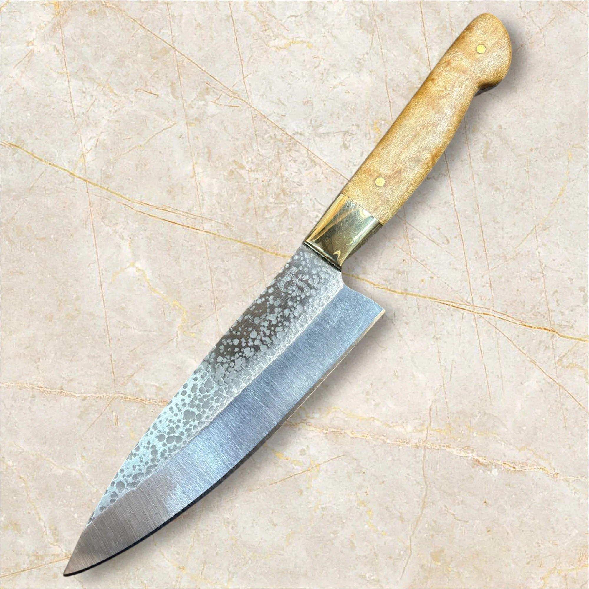 Birds Eye Maple Chefs Knife 