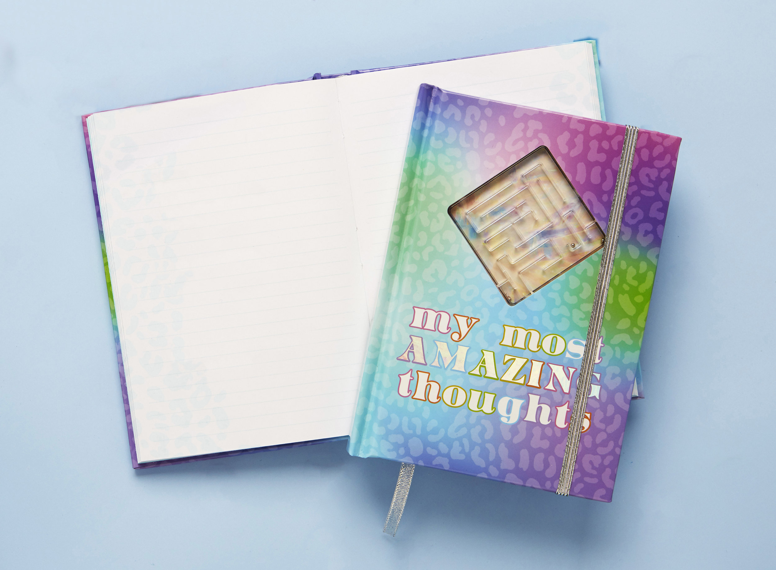  Maze Journal designs for the new  Glitter Galaxy  line of Tween Stationery 