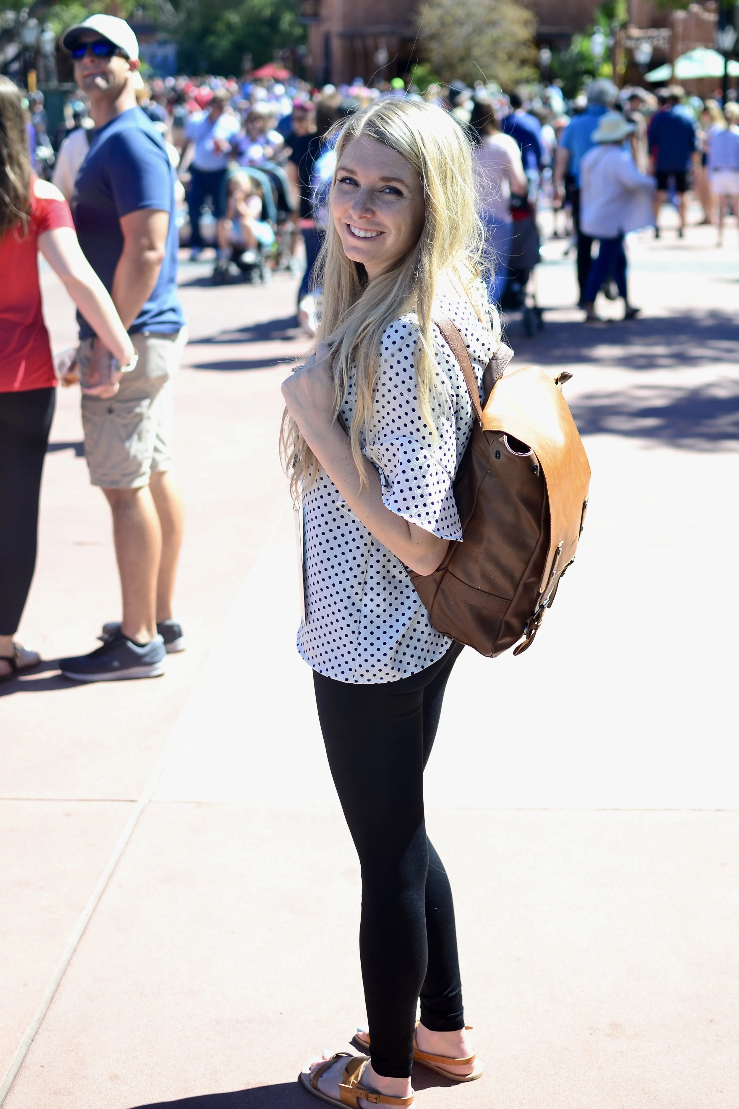 cute travel backpack for moms