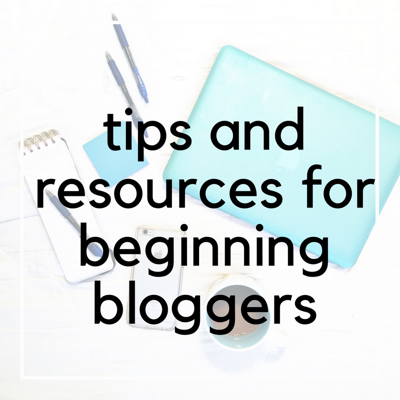 tools and resources for beginning bloggers