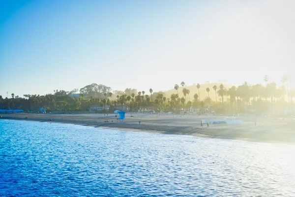 View from Stearns Wharf in Santa Barbara