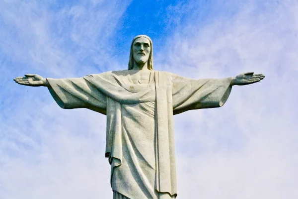 Christ the Redeemer Statue in Rio de Janeiro Brazil