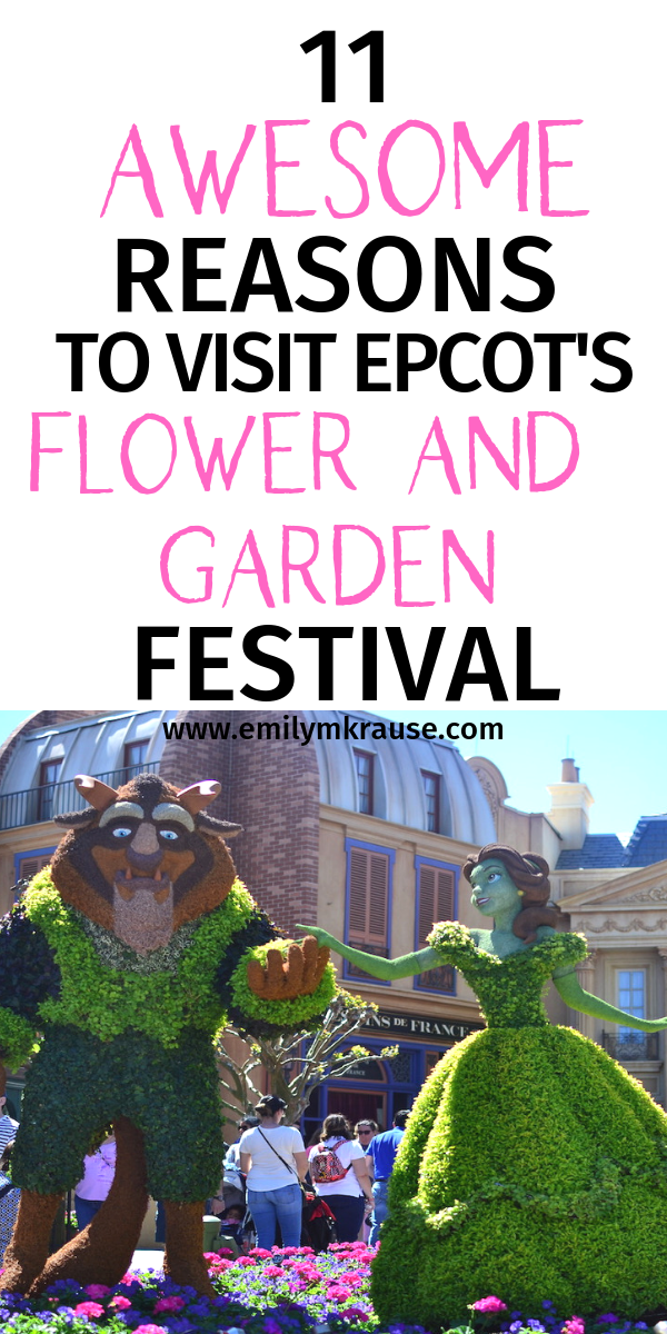 11 reasons to visit Epcot's Flower and Garden Festival in 2019. Plan your spring break to Disney World with a visit to Epcot. .png