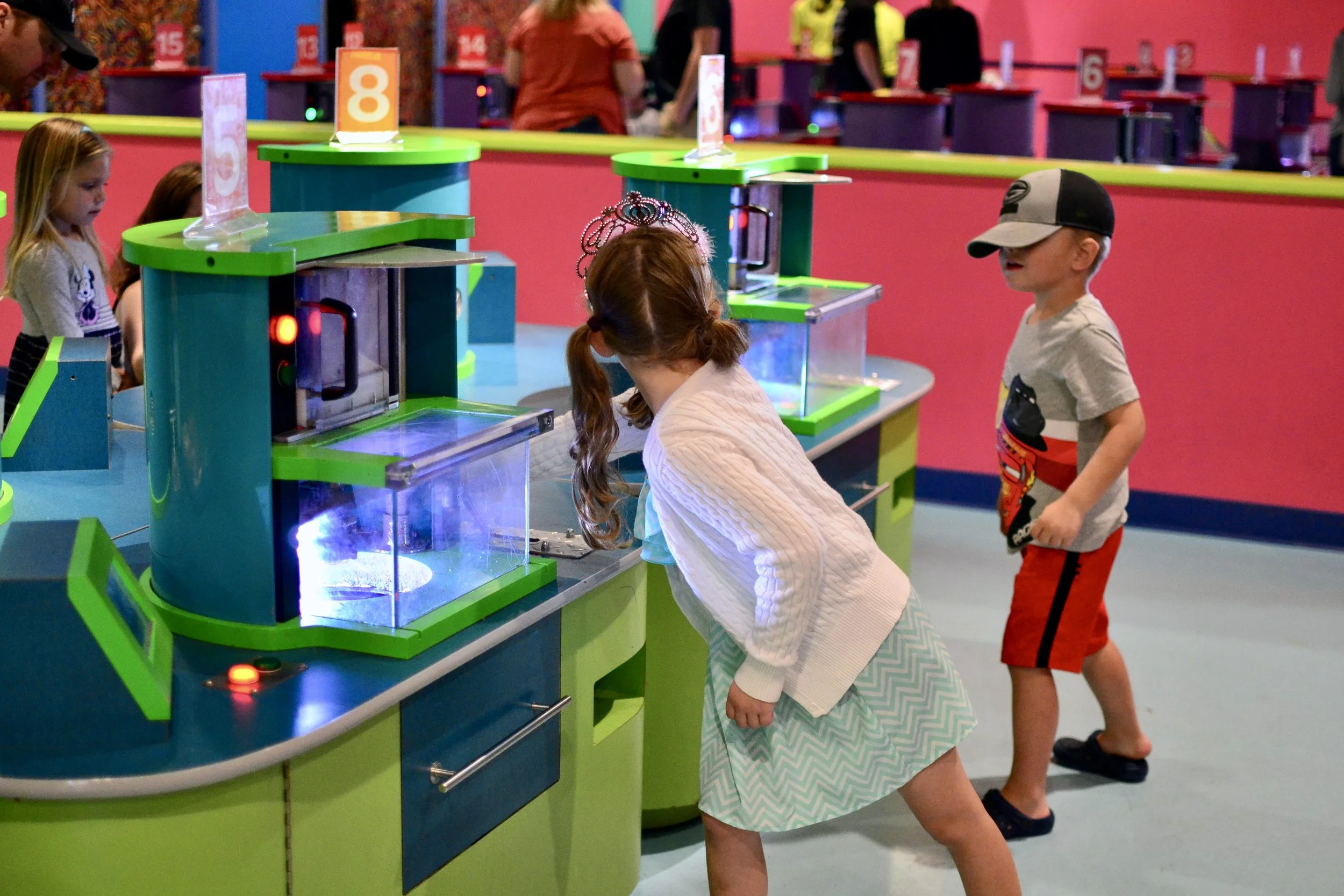 Melt & Mold Station at Crayola Experience Orlando
