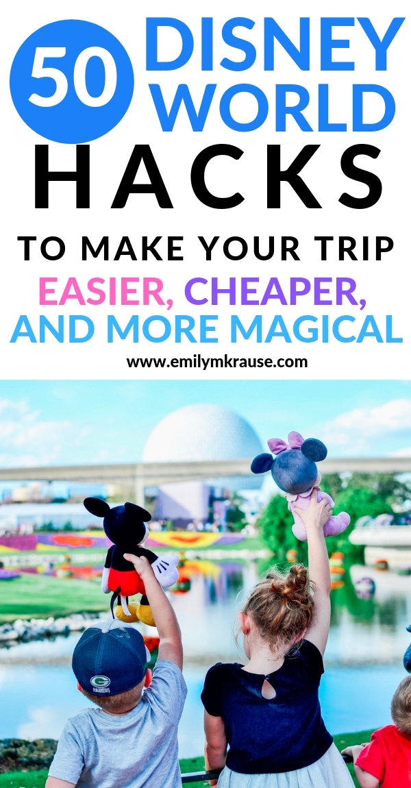 First time Disney World hacks for families. Experience easier, cheaper, more magical Disney with these top tips and money savers. Cut down on Disney World stress and have the most magical time at the Disney Parks. .jpg