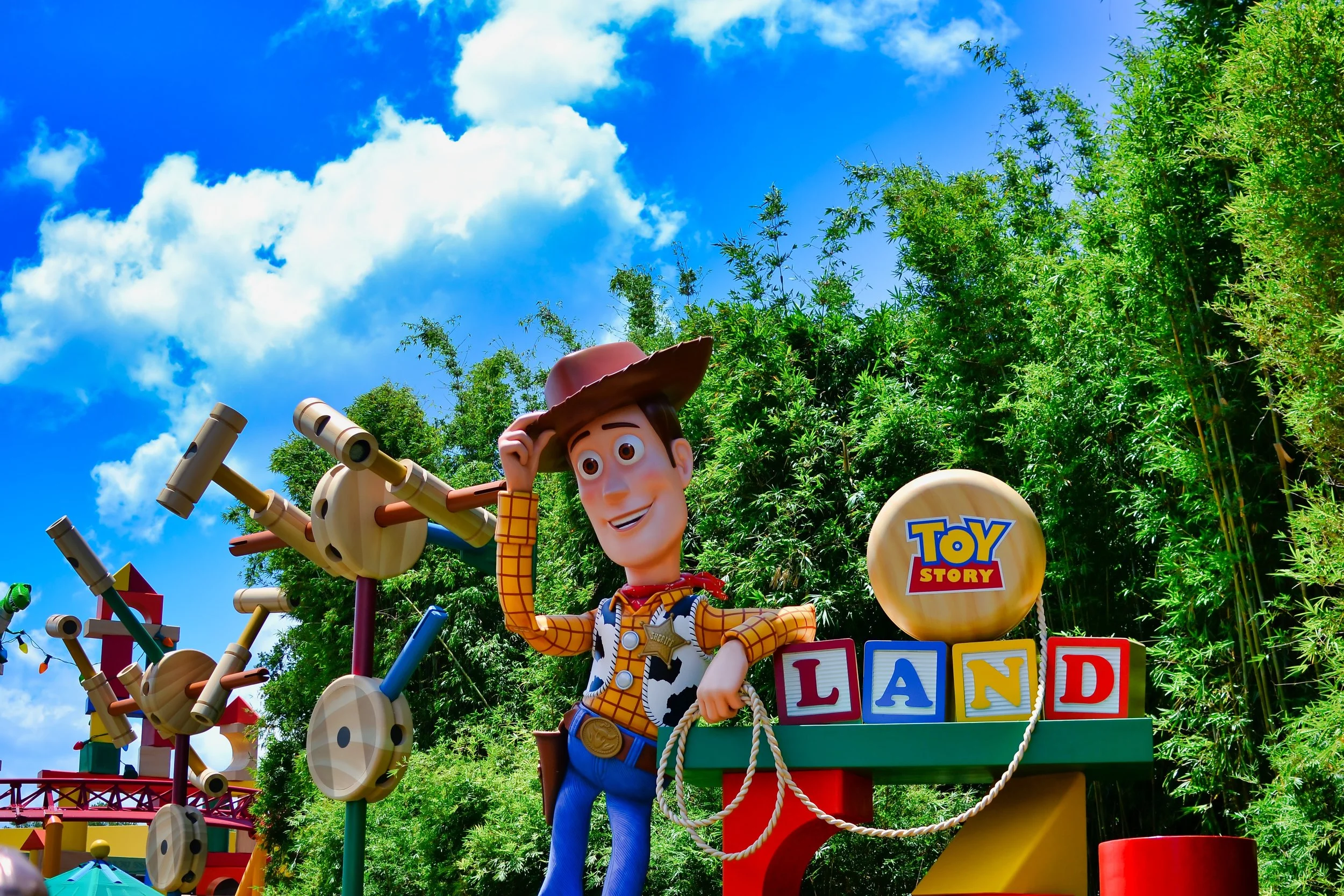 Entrance to Toy Story Land