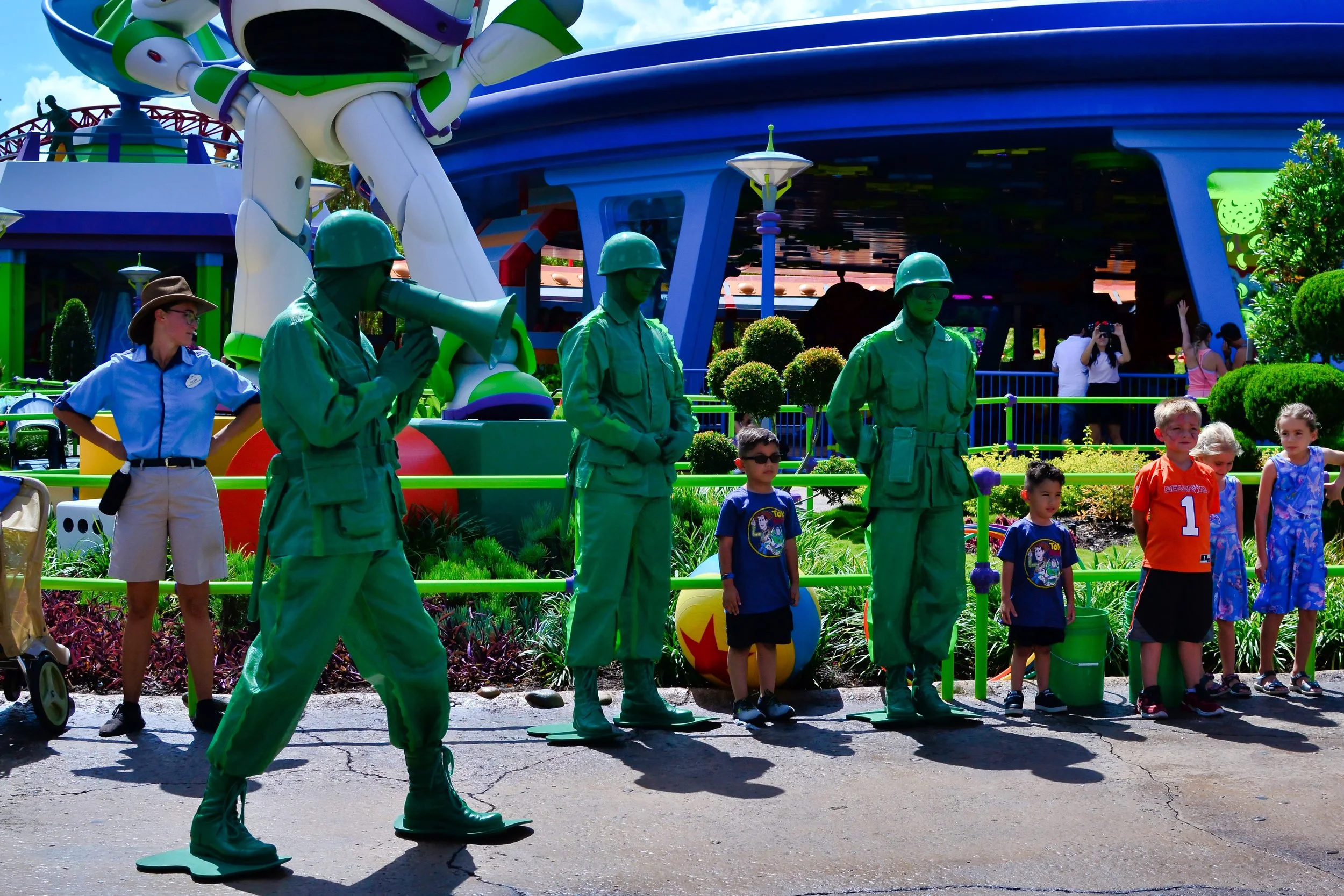 Green Army Men Toy Story Land