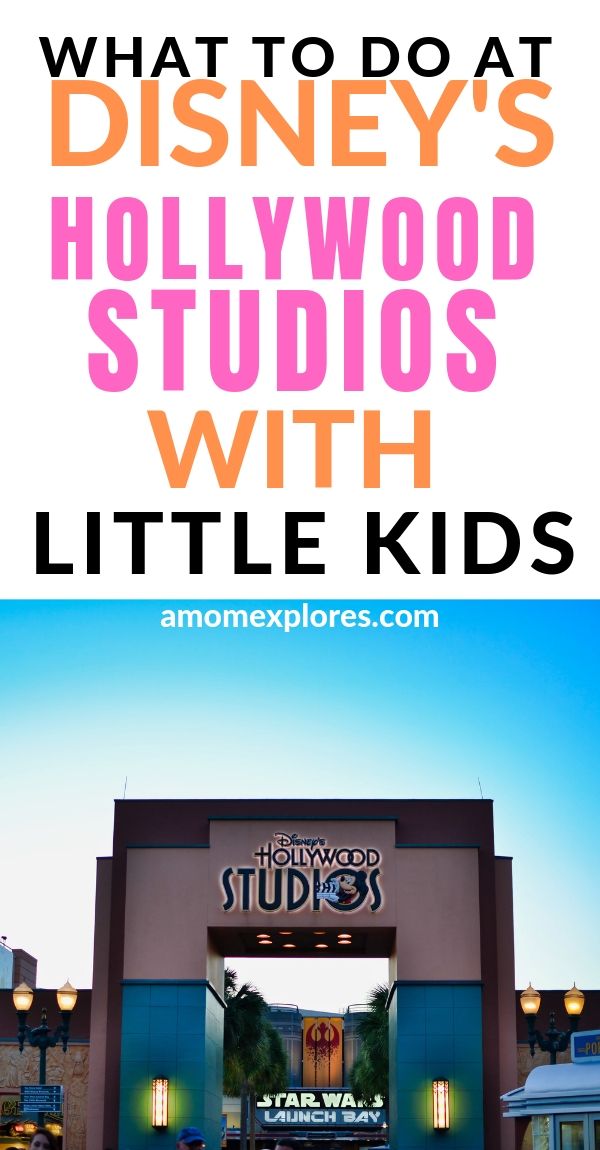 What to do at Disney's Hollywood Studios with Little Kids. If you're visiting this Disney Park with babies, toddlers, or preschoolers, here are the top rides, shows, and attractions to enjoy! .jpg