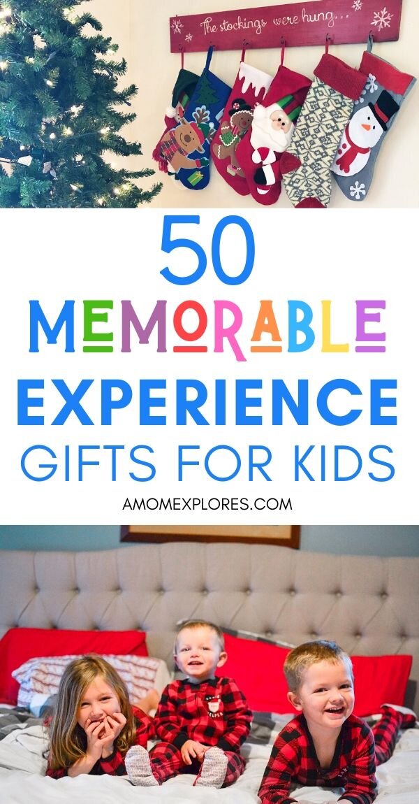 experience gifts for kids