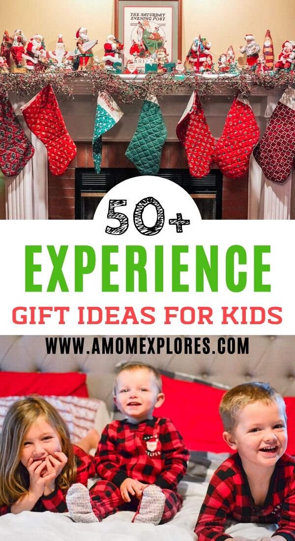 Give kids experiences instead of toys this Christmas! Here are over 50 ideas for parents who still want to make Christmas morning special, but don't want to add to the clutter. .jpg