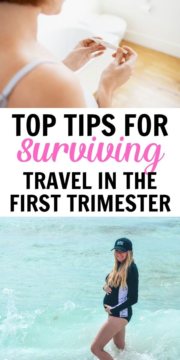 You can still travel during first trimester, even if you're suffering from morning sickness and fatigue! Pregnancy is not the most comfortable time to travel, but with these tips you can survive and even enjoy the tr.jpg
