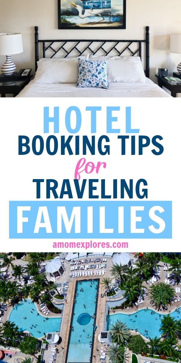 How to find the best hotel deals when you're traveling with kids. Use these 20 tips to book the perfect hotel room your whole family with love. Save money on hotels and enjoy your stay while traveling with kids!.jpg