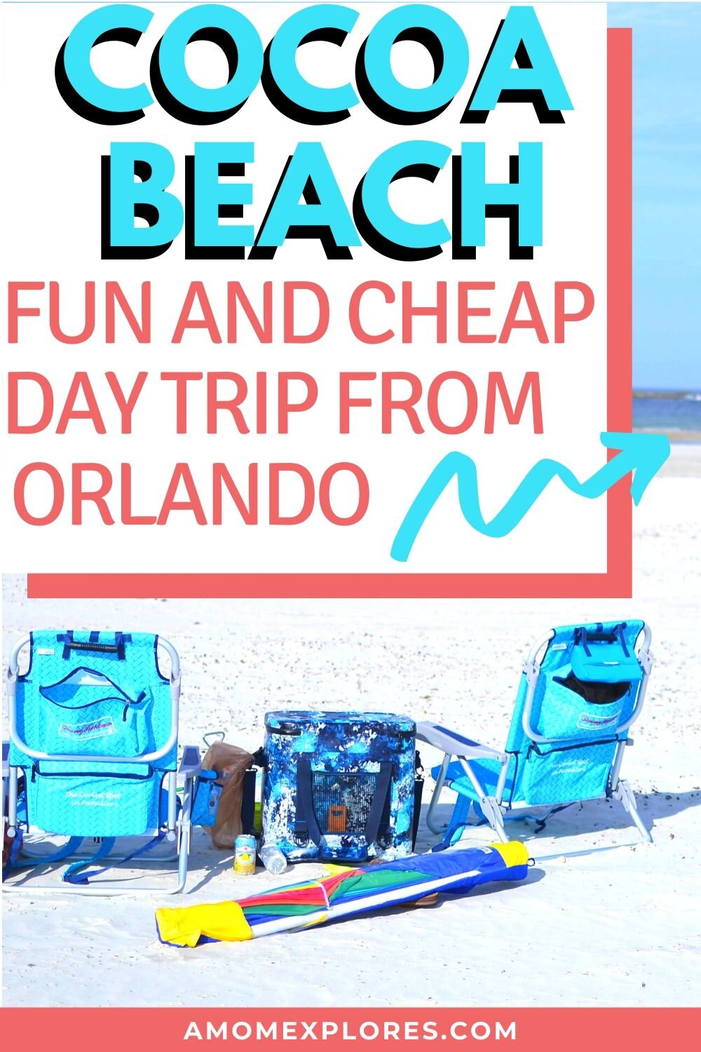 Best things to do in Cocoa Beach, Florida with kids. Super easy day trip from Orlando to see Ron Jon Surf Shop, manatee park, the beach, and Cocoa Beach Pier..jpg