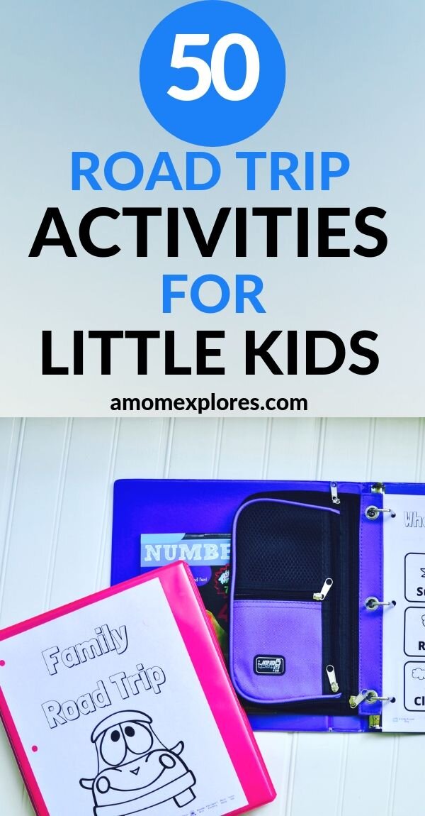 20 Toddler Activities For Long Road Trips - The Mama Notes