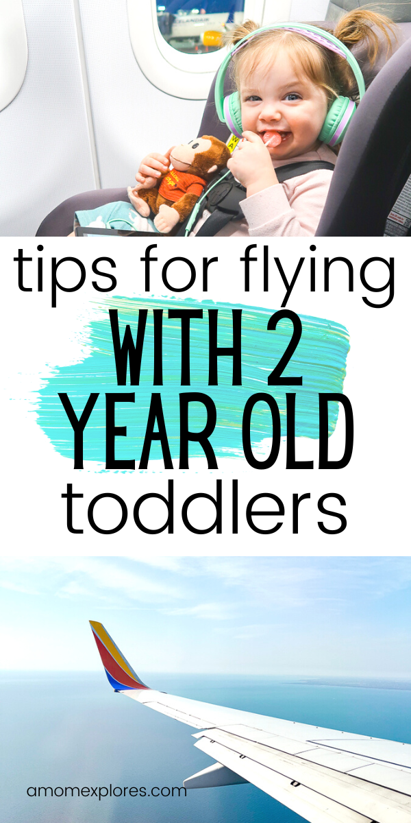 airplane activities for 2 year old toddlers how to fly with little kids car seats on airplanes and family travel A Mom Explores travel with kids blog.png