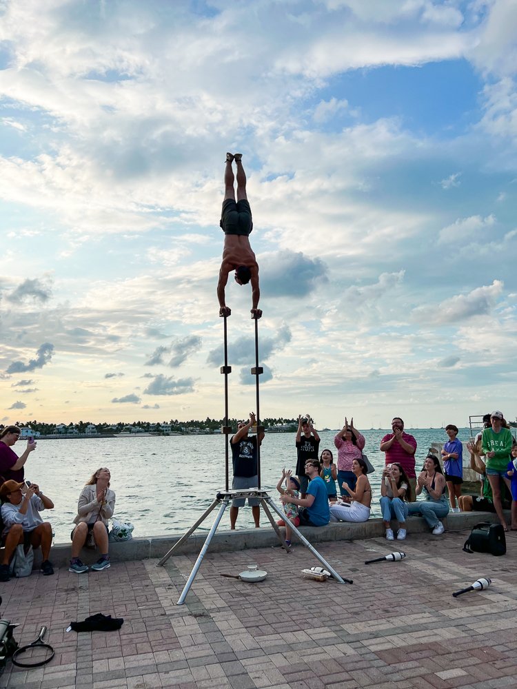 sunset in Mallory Square things to do with kids in Key West for spring break-1.jpg