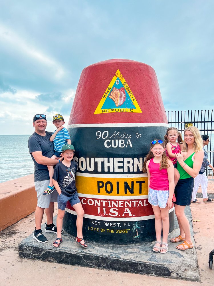 key west spring break with kids southernmost point buoy.jpg