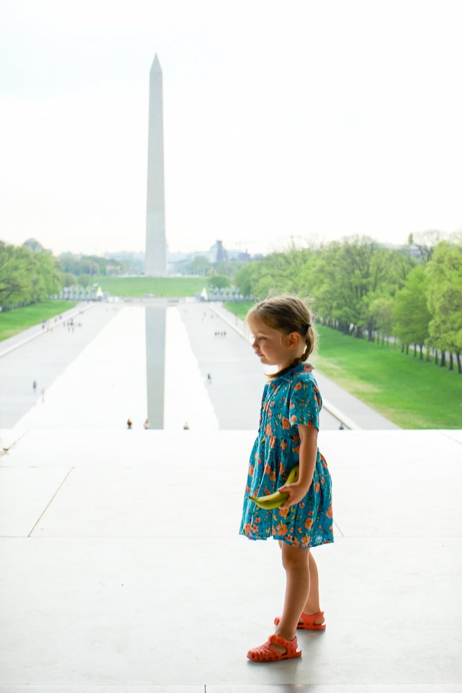 lincoln memorial with kids in washington dc 1 day itinerary-1.jpg