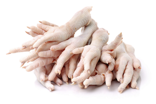 chicken feet