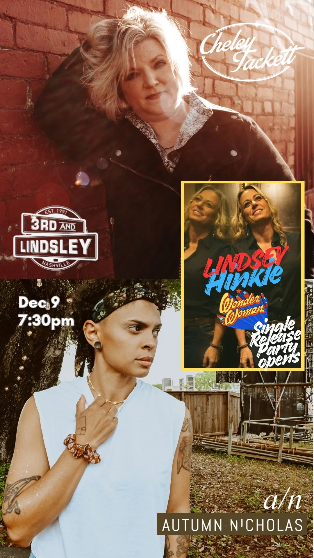 Nashville Show Dec 9th 