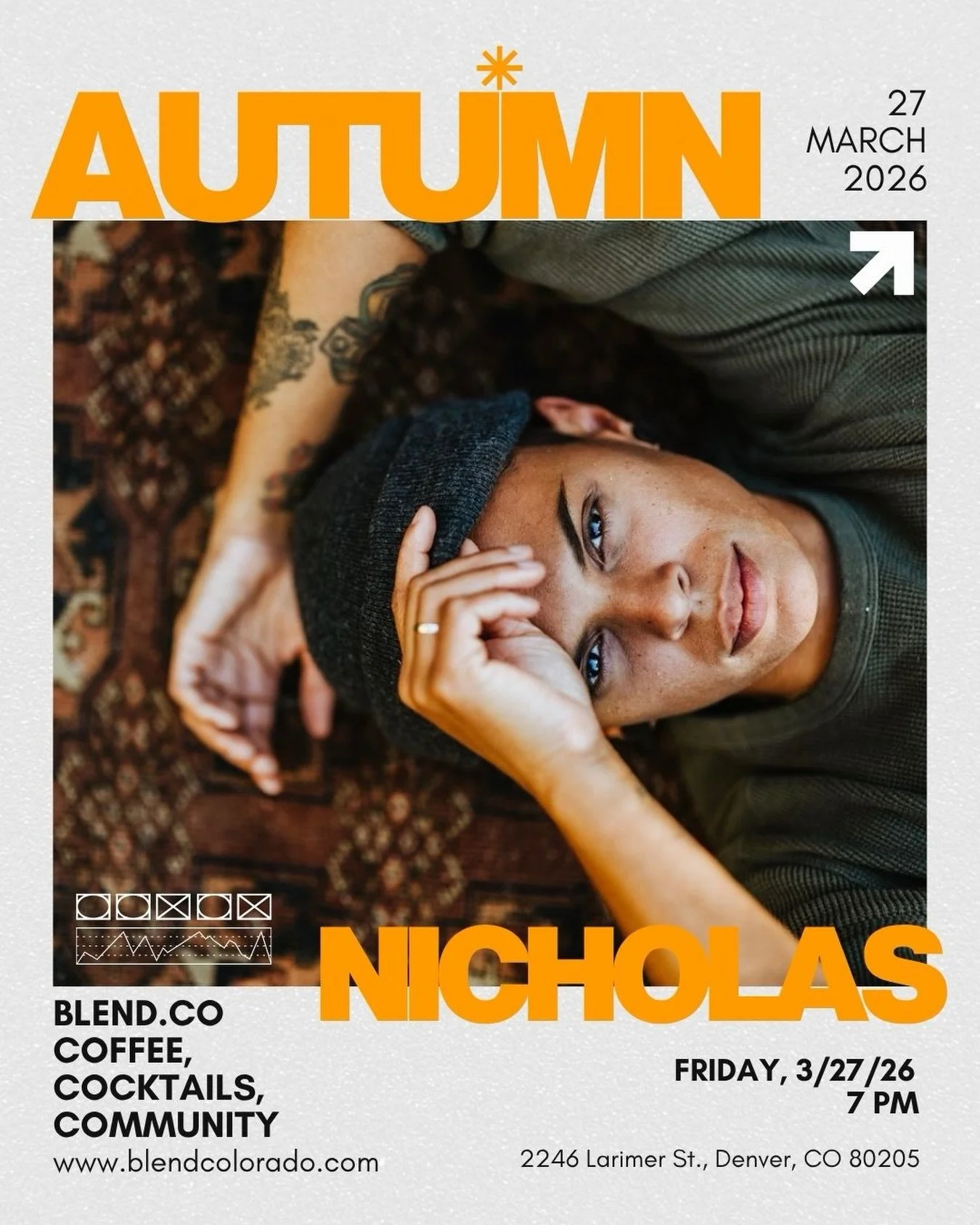 Friday: 03/27/26
Going Live from Denver 
✨Open to the public ✨
&bull;
I need some community 🫂
&bull;
📍
@blend.colorado 
&bull;
&bull;
#soccer #queers #love #joy #denver